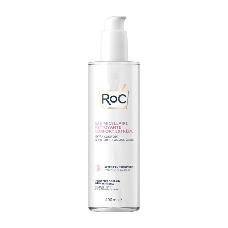 RoC Eau Micellaire Nettoyante Confort Extrême 400 ml