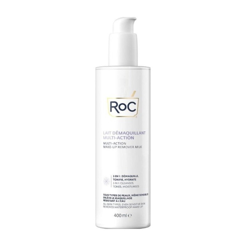 RoC Lait Démaquillant Multi-Action 3 en 1 400 ml