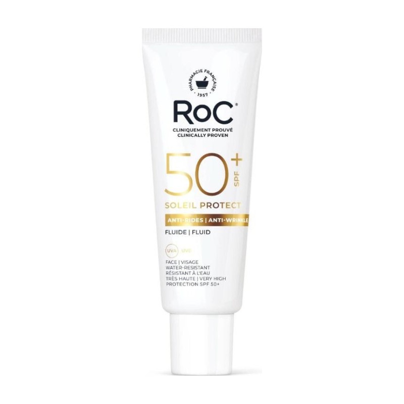 RoC Soleil Protect Fluide Anti-Rides SPF 50+ 50 ml