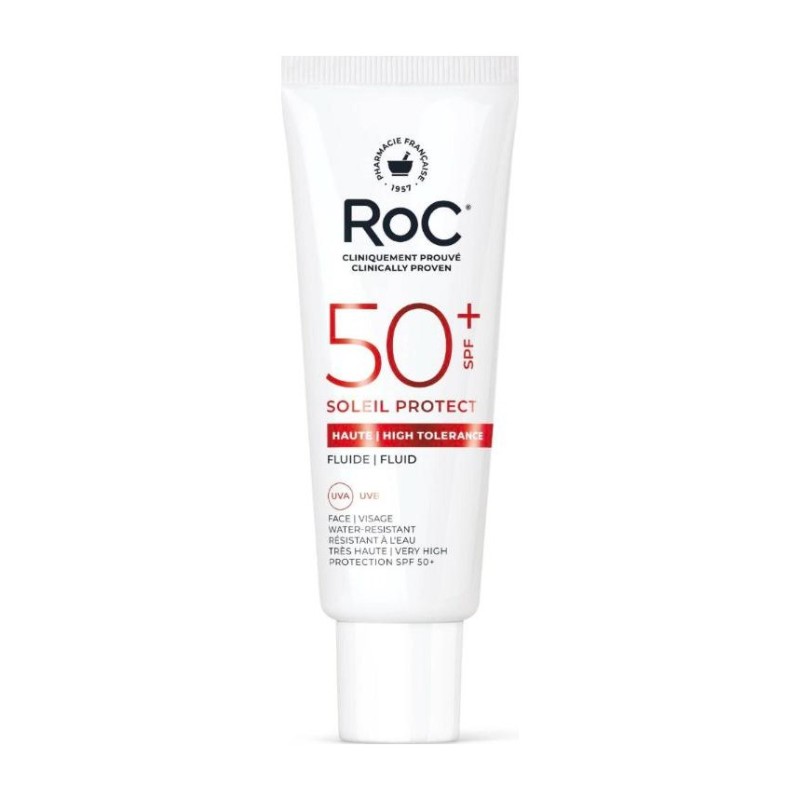 RoC Soleil Protect Fluide Haute Tolérance SPF 50+ 50 ml