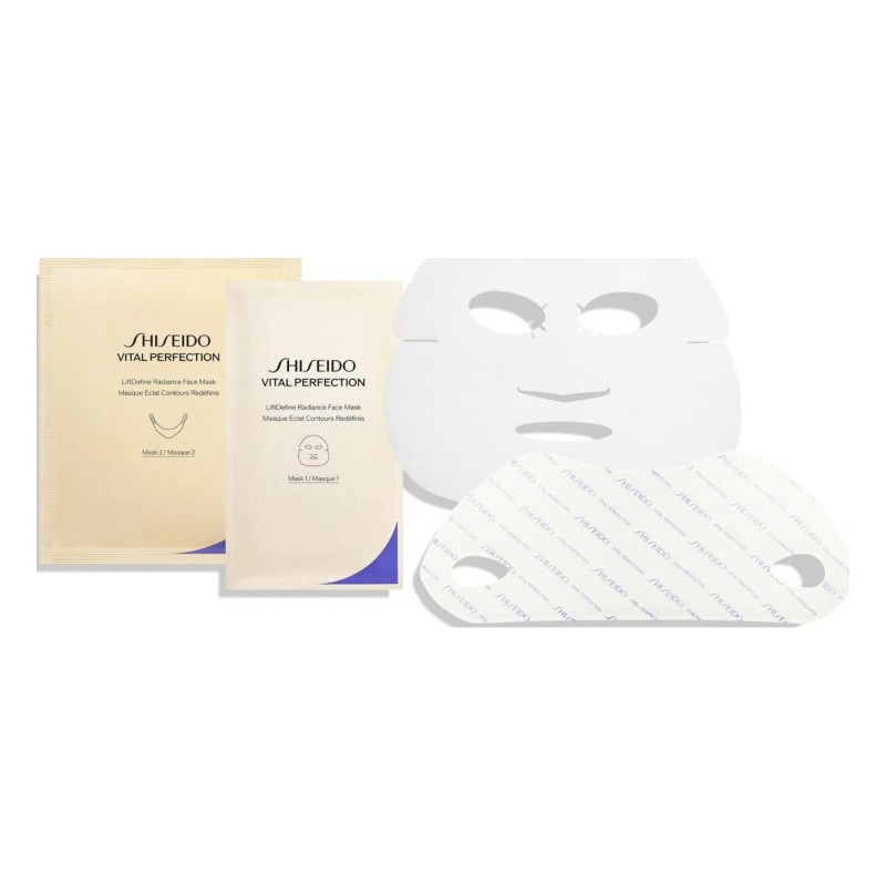 Shiseido Vital Perfection Masque Éclat Contours Redéfinis 6 sets