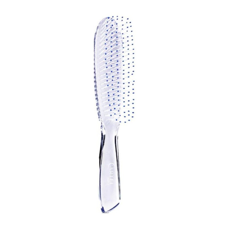Vitry Brosse Démêlante Cristal Bleu Grand Modèle