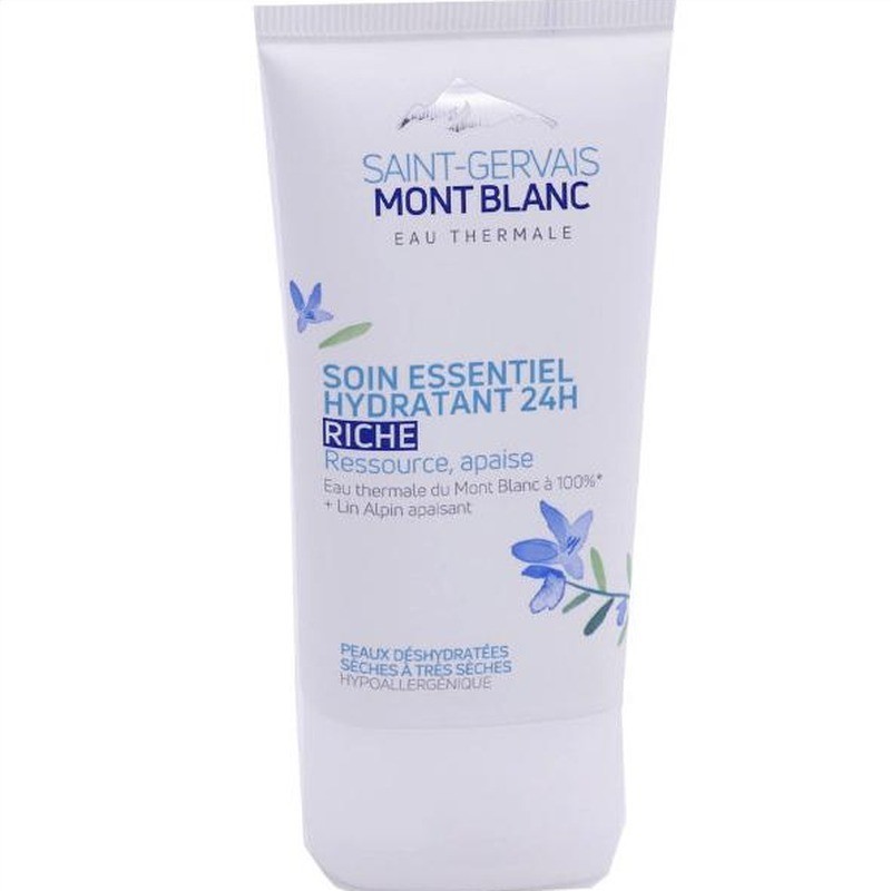 Saint-Gervais Mont Blanc Soin Essentiel Hydratant Riche 24H 40 ml | Mo