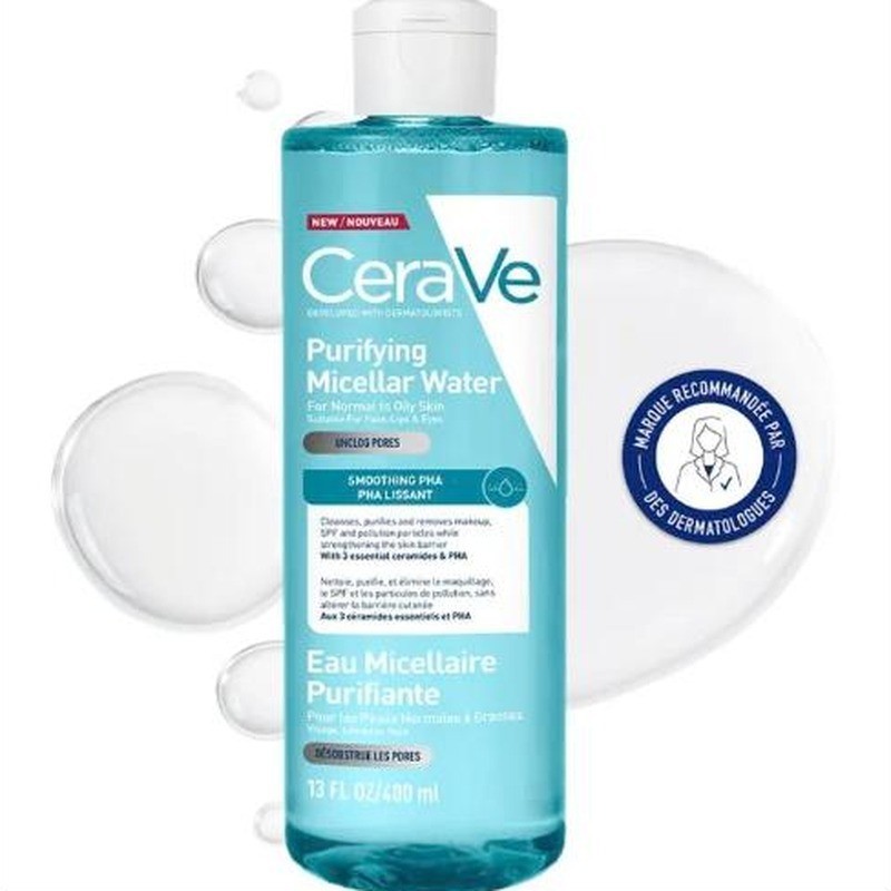 CeraVe Eau Micellaire Purifiante 400 ml | Mon Pharmacien