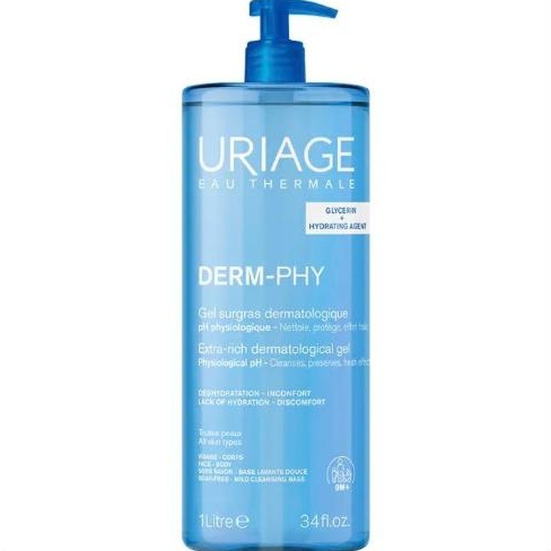 Uriage Derm-Phy Gel Surgras Dermatologique 1 L | Mon Pharmacien