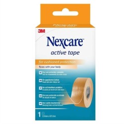 Nexcare Active Tape 2,5 cm x 4,5 m - Anti-ampoules