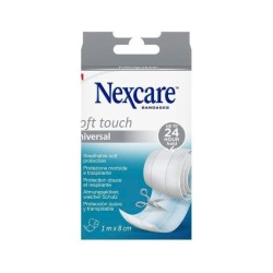 Nexcare Soft Touch Pansement à Découper 8 cm x 1 m