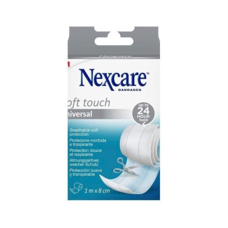 Nexcare Soft Touch Pansement à Découper 8 cm x 1 m
