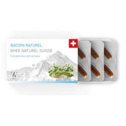 VK Swiss Bacopa Ghee Suisse 30 capsules | Mon Pharmacien