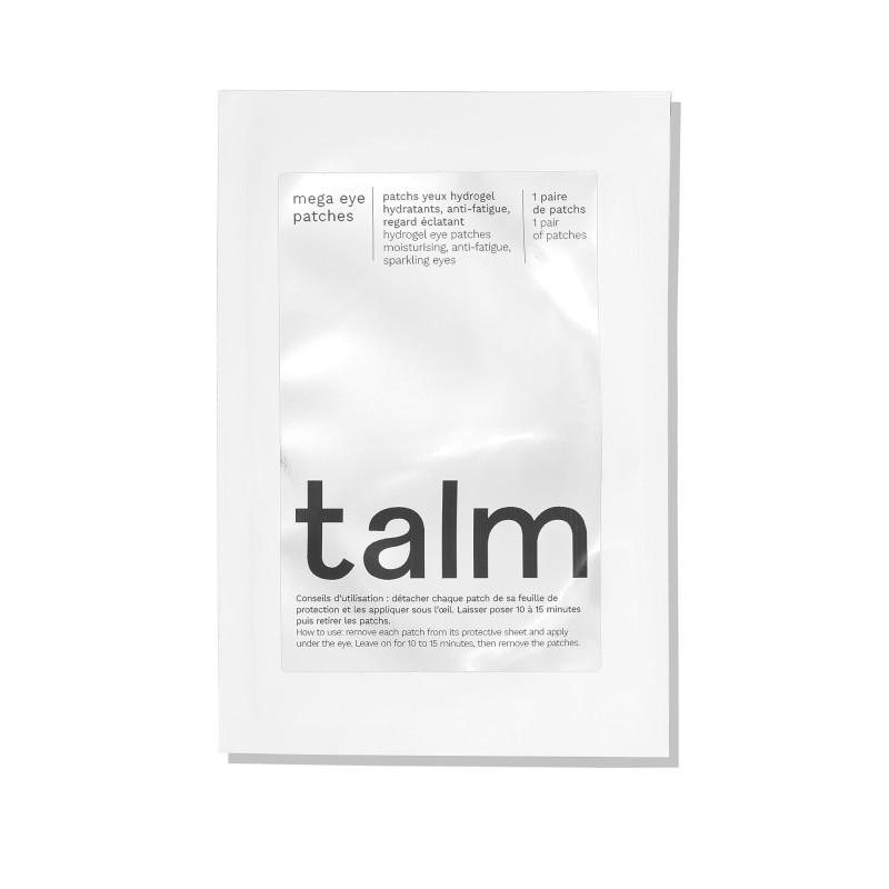 Talm Mega Eye Patch : patchs hydrogel contour des yeux