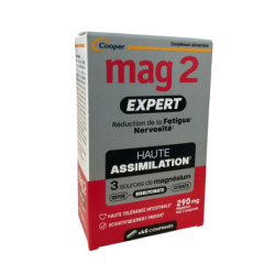 Mag 2 Expert 45 comprimés – magnésium et vitamines B6 B12