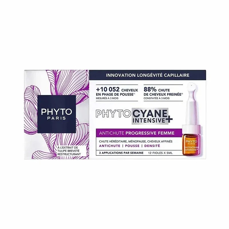 Phyto Phytocyane Intensive+ Femme 12 x 5 ml - Antichute