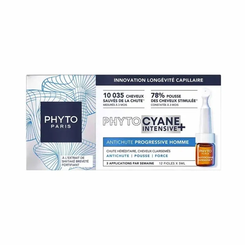 Phyto Phytocyane Intensive+ Homme 12 x 5 ml - Antichute