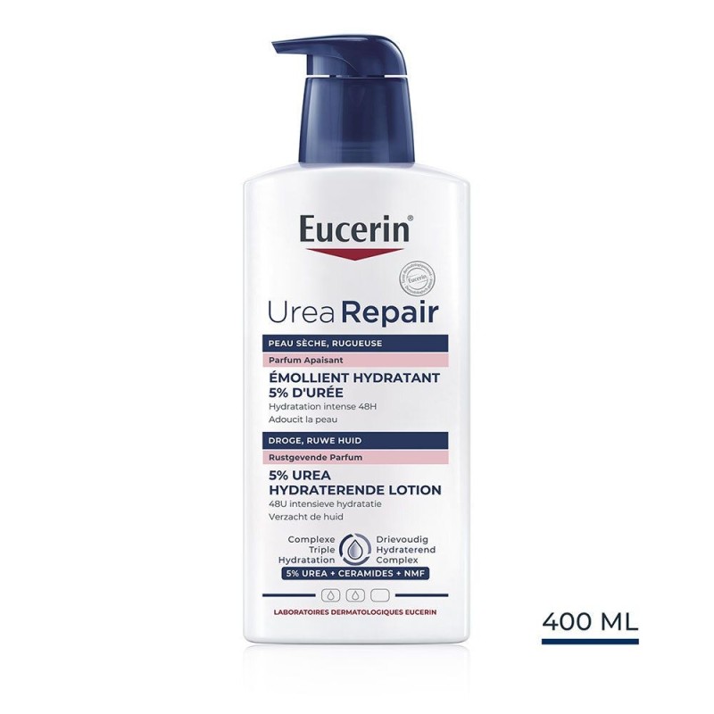 Eucerin UreaRepair Plus Émollient 5 % urée parfumé 400 ml