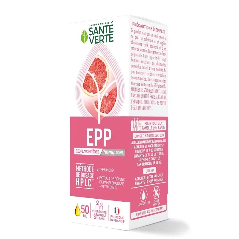 Santé Verte EPP 700 Extrait de Pépins de Pamplemousse 50 ml