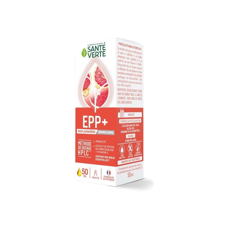 Santé Verte EPP 800+ Extrait de Pépins de Pamplemousse 50 ml
