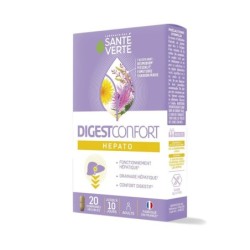 Santé Verte Hepatocalm 20 comprimés - confort digestif