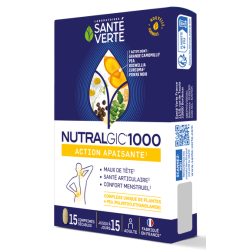 Santé Verte Nutralgic 1000 - 15 comprimés sécables