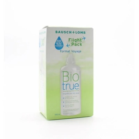 Biotrue solution multifonctions lentilles 100 ml voyage
