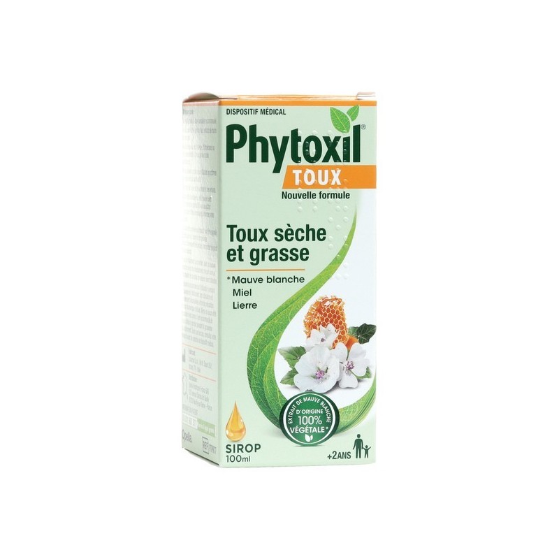 Phytoxil Toux Sirop Sucré 100 ml, dispositif médical | Mon Pharmacien