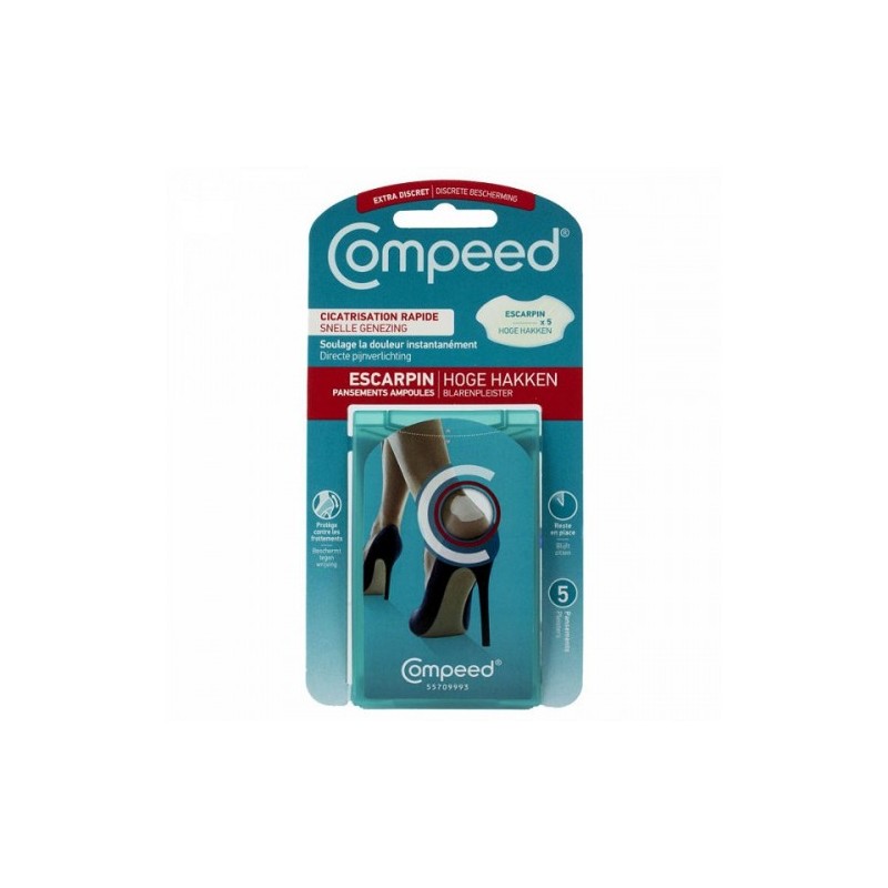 Compeed Pansements Ampoules Talons Escarpins 5 pansements (édition Jor