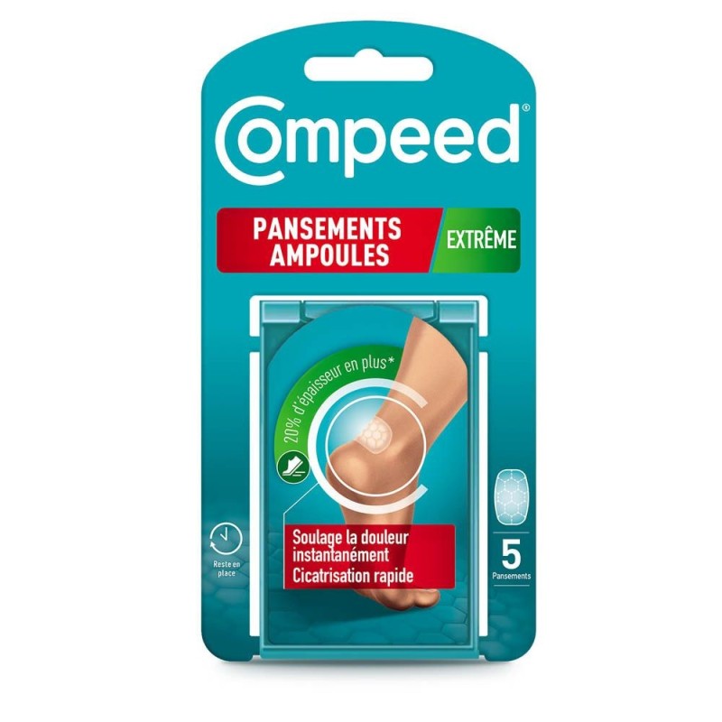 Compeed Pansements Ampoules Extrême Moyen Format x5 | Mon Pharmacien
