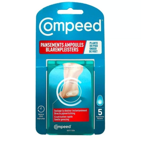 Compeed Pansements Ampoules Plante du Pied Boîte de 5 | Mon Pharmacien