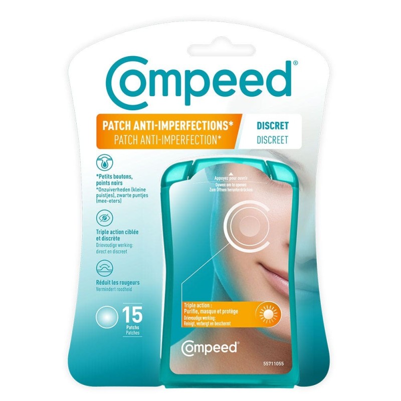 Compeed Patchs Anti-Imperfections Discrets x15 | Mon Pharmacien