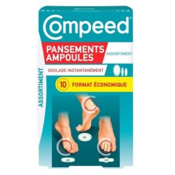 Compeed Pansements Ampoules Assortiment x10 | Mon Pharmacien