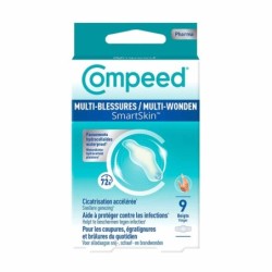 Compeed Multi-Blessures SmartSkin Doigts 9 pansements | Mon Pharmacien