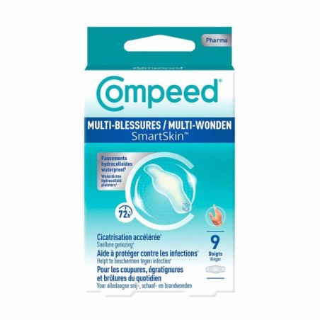Compeed Multi-Blessures SmartSkin Doigts 9 pansements | Mon Pharmacien