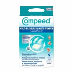 Compeed Multi-Blessures SmartSkin Assortiment 9 pansements