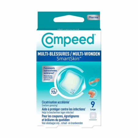 Compeed Multi-Blessures SmartSkin Large 9 pansements | Mon Pharmacien