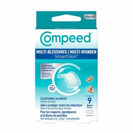 Compeed Multi-Blessures SmartSkin Moyen 9 pansements | Mon Pharmacien