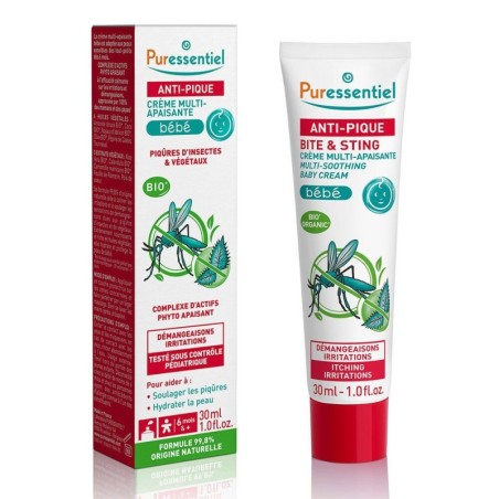 Puressentiel Anti-Pique Crème Multi-Apaisante Bébé 30 ml