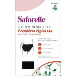Saforelle Teens Culotte Menstruelle Premières Règles 12-14 ans