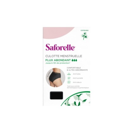 Saforelle Culotte Menstruelle Flux Abondant Taille 38
