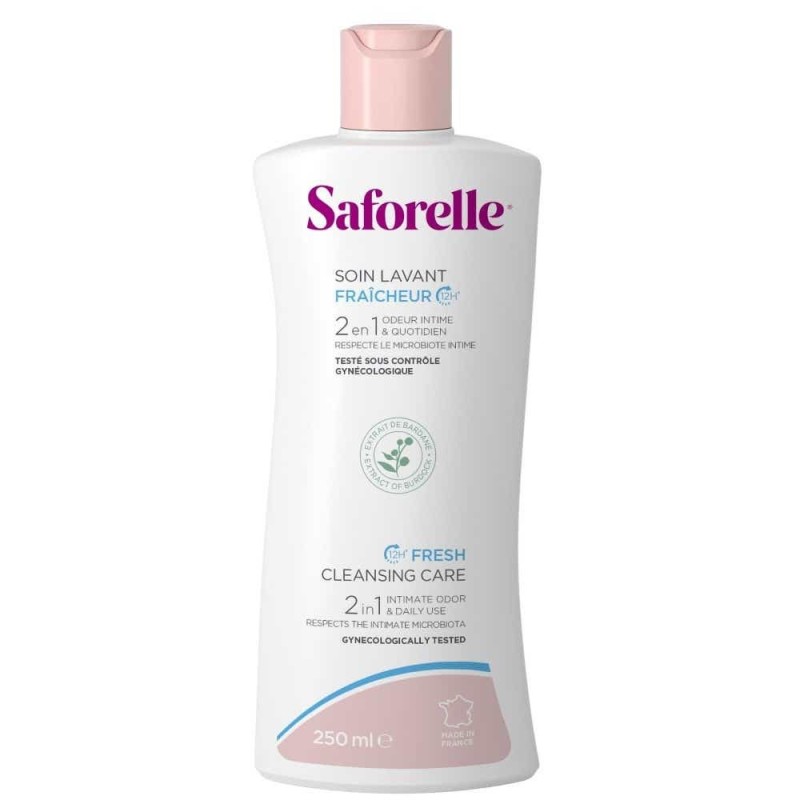 Saforelle Soin Lavant Fraîcheur 250 ml - hygiène intime