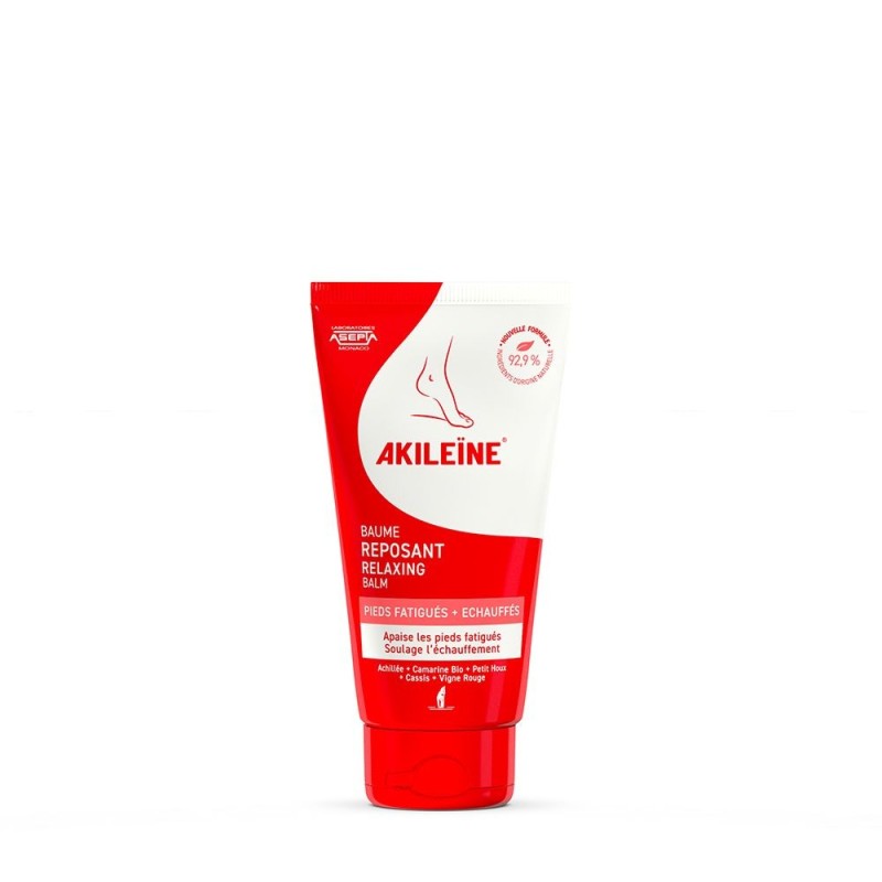 Akileïne Baume Reposant 75 ml pieds fatigués et gonflés