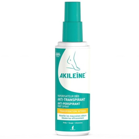 Akileïne Déo Anti-Transpirant Pieds 100 ml | Asepta