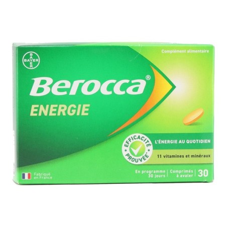 Berocca Energie 30 comprimés à avaler - vitamines et minéraux
