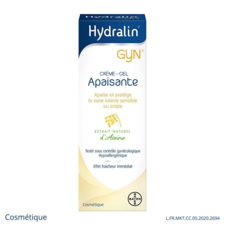 Hydralin Gyn crème-gel apaisante zone intime 15 ml