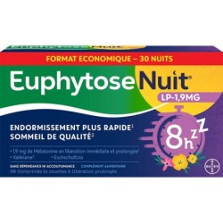 Euphytose Nuit LP 1,9 mg Mélatonine 30 comprimés