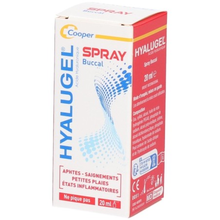 Hyalugel Spray buccal menthe-citron 20 ml - Mon Pharmacien