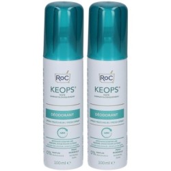 Keops Déodorant Spray Fraîcheur Lot de 2 x 100 ml | ROC