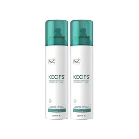 Keops Déodorant Spray Sec Lot de 2 x 150 ml | ROC