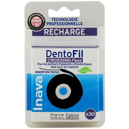 Inava Dentofil Crossing Floss recharge fil dentaire x30