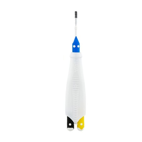 Inava Trio Compact 0/1/2 brossettes interdentaires - 2 manches 6 têtes