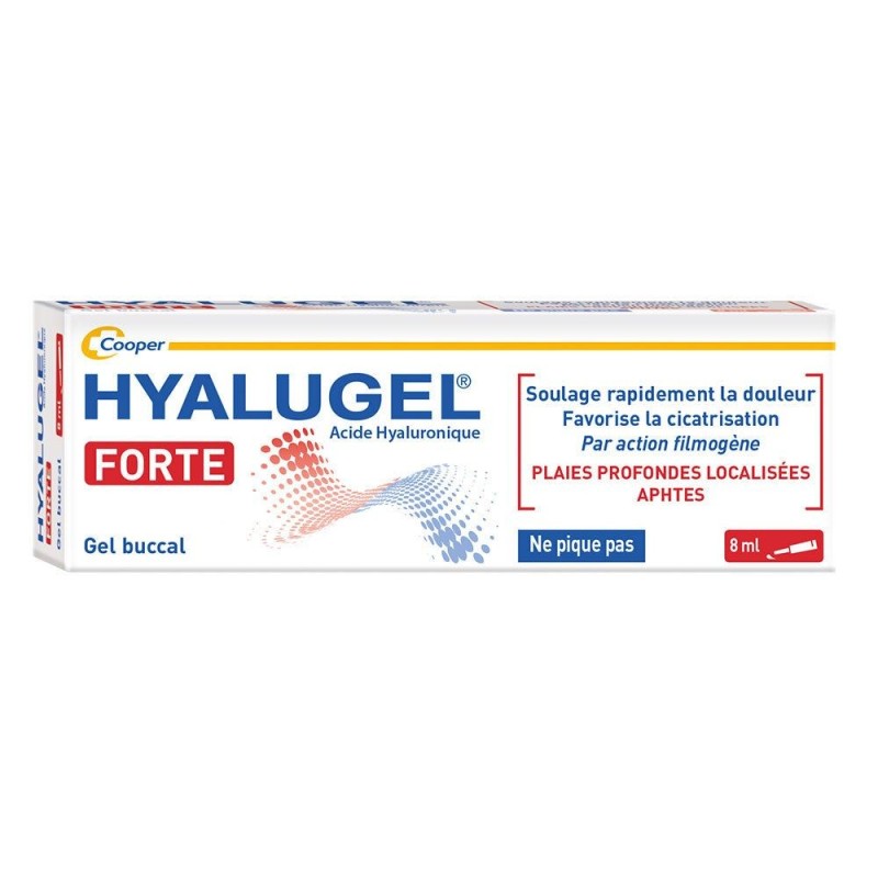 Hyalugel Forte gel buccal 8 ml - Mon Pharmacien Nice