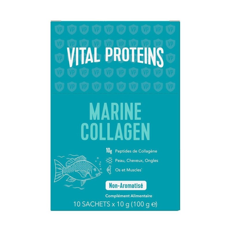 Vital Proteins Marine Collagen 10 sachets | Mon Pharmacien
